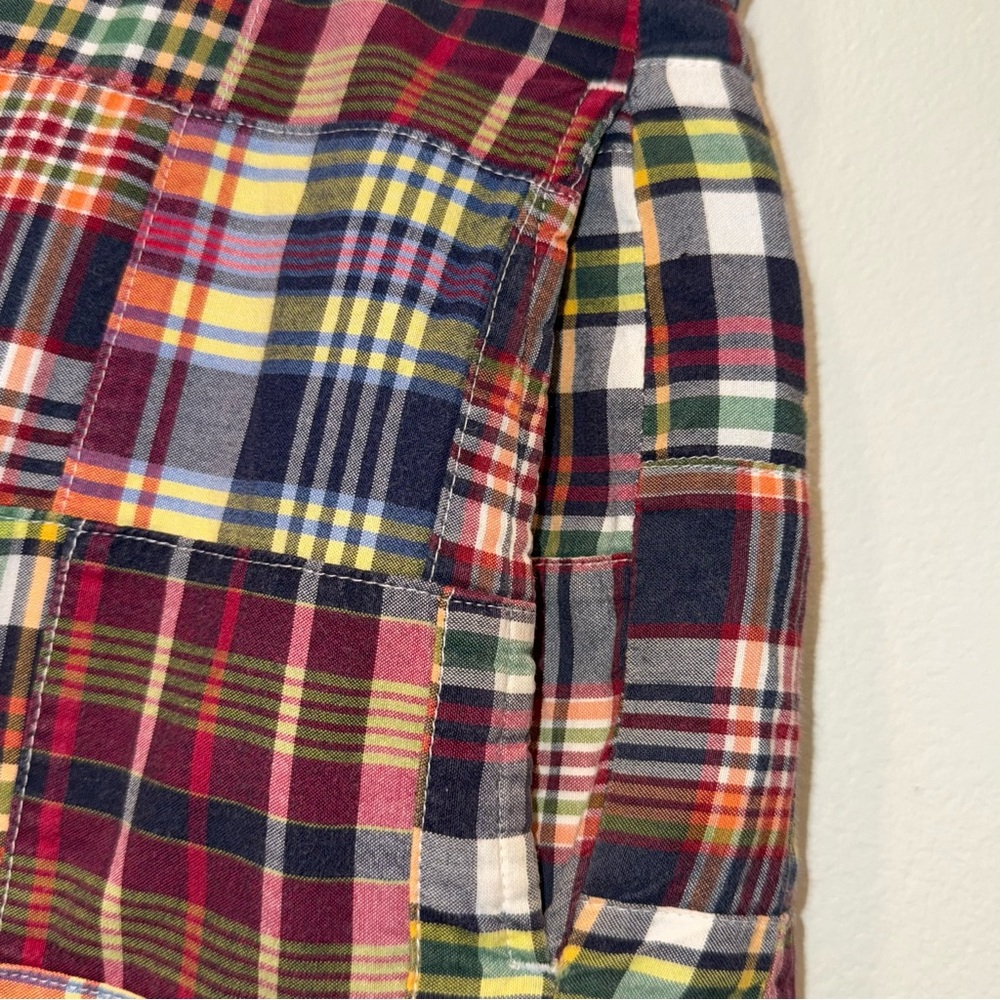 Brooks Brothers Plaid Patchwork Madras Shorts Siz… - image 2